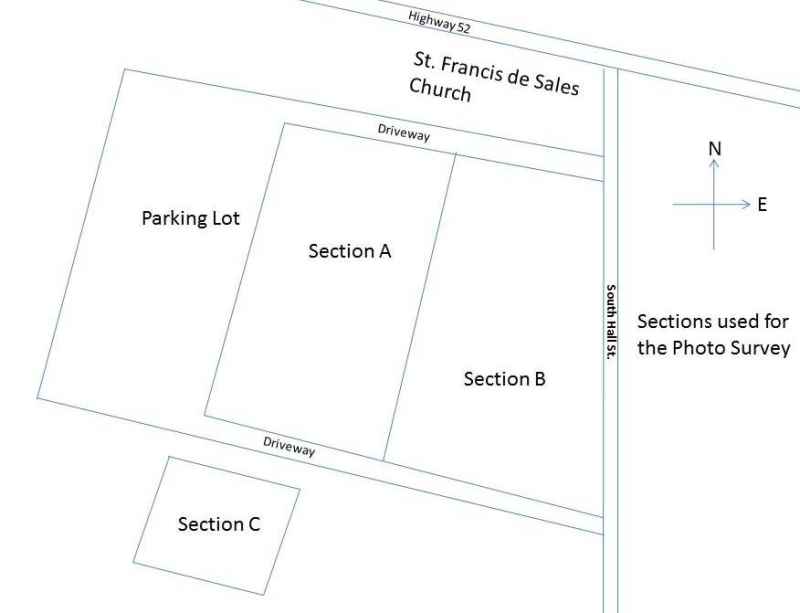 ST. Francis cemetery Section Guide by Bill Waters